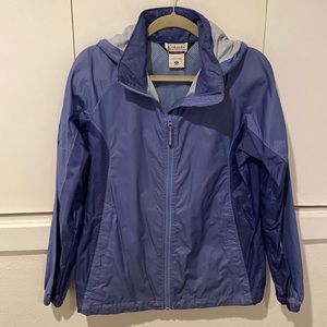 Blue Columbia Rain Coat